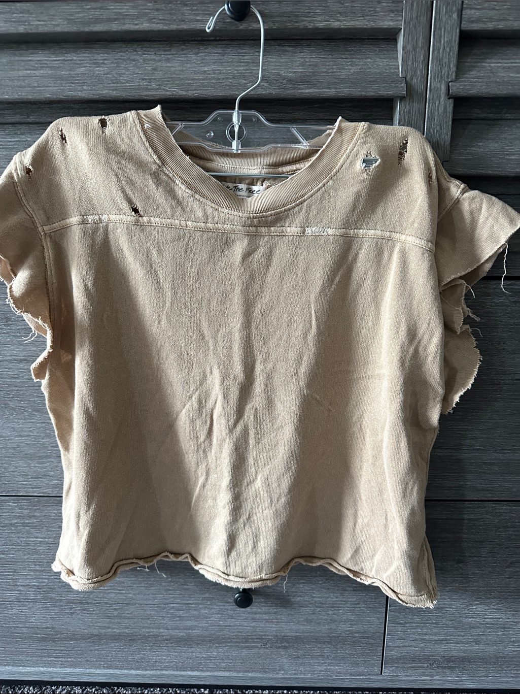 We The Free Distressed Warrior T-Shirt Size Extra Small